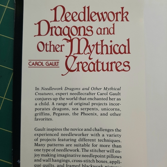 Needlework Dragons and Other Mythical Creatures Book - Picture 3 of 8